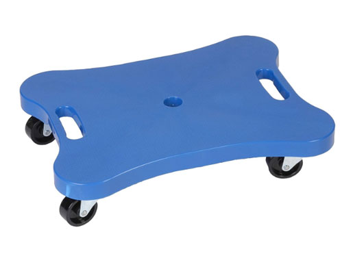 Champion Sports Plastic Scooter Board with Contoured Handles